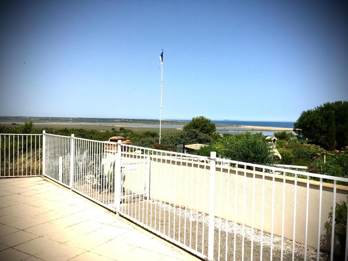 De La Clape A La Mer Mon Petit Pavillon Labellise - F2- Piscine Commune - Wifi Gratuit- Parking Prive - Arrivee Autonome - 800 M Plage - Grande Terrasse Abritee Vent - Saint-Pierre-la-Mer  Exterior photo